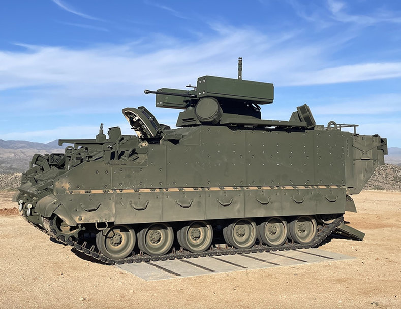 BAE SYSTEMS AMPV PROTOTYPE SUCCESSFULLY FIRES C-UAS DURING LIVE DEMONSTRATION